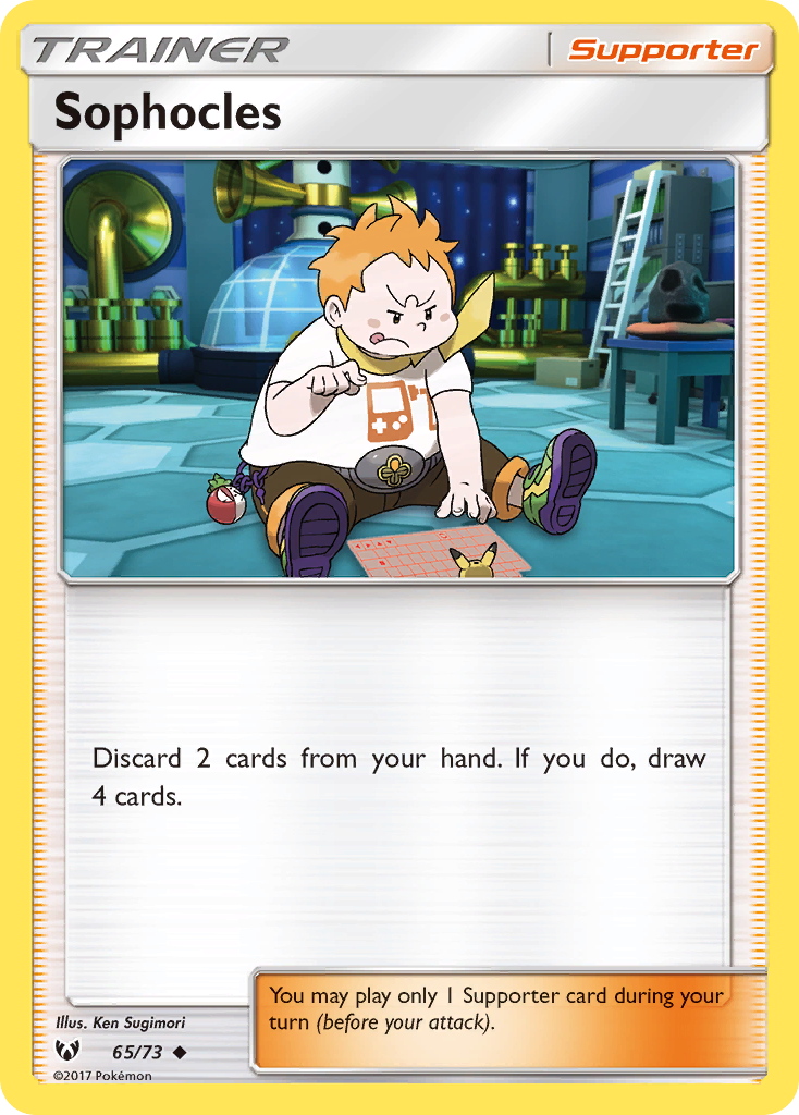 Sophocles (65/73) [Sun & Moon: Shining Legends] | Cracking-Singles