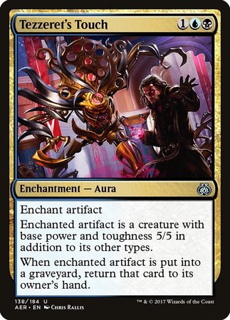 Tezzeret's Touch [Aether Revolt] | Cracking-Singles