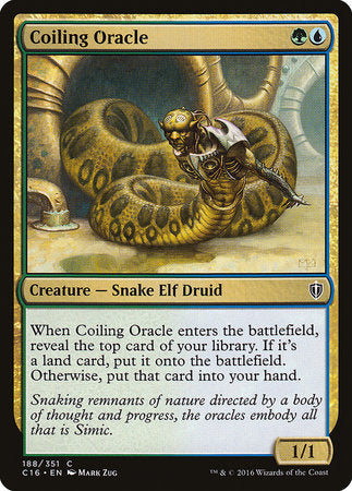 Coiling Oracle [Commander 2016] | Cracking-Singles