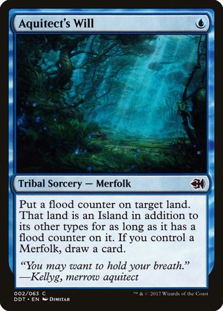 Aquitect's Will [Duel Decks: Merfolk vs. Goblins] | Cracking-Singles