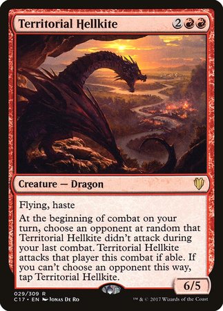 Territorial Hellkite [Commander 2017] | Cracking-Singles