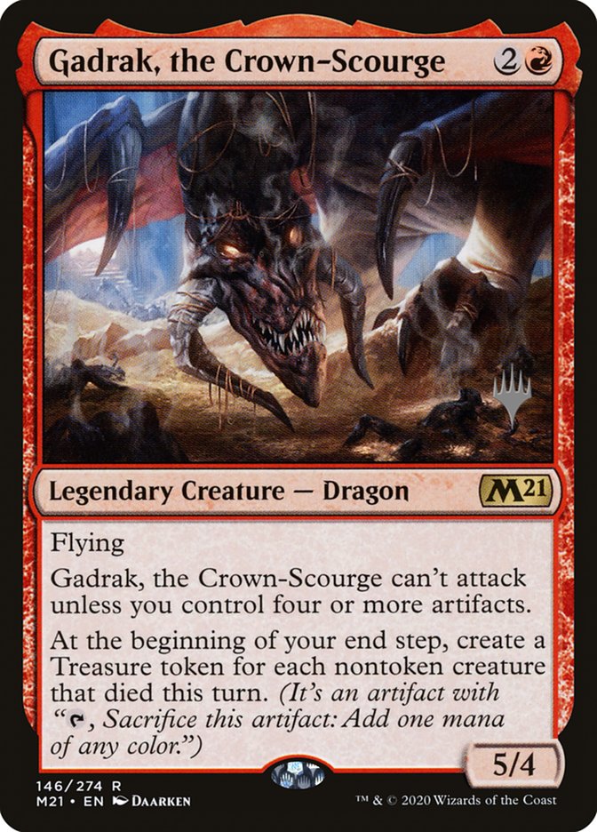 Gadrak, the Crown-Scourge (Promo Pack) [Core Set 2021 Promos] | Cracking-Singles