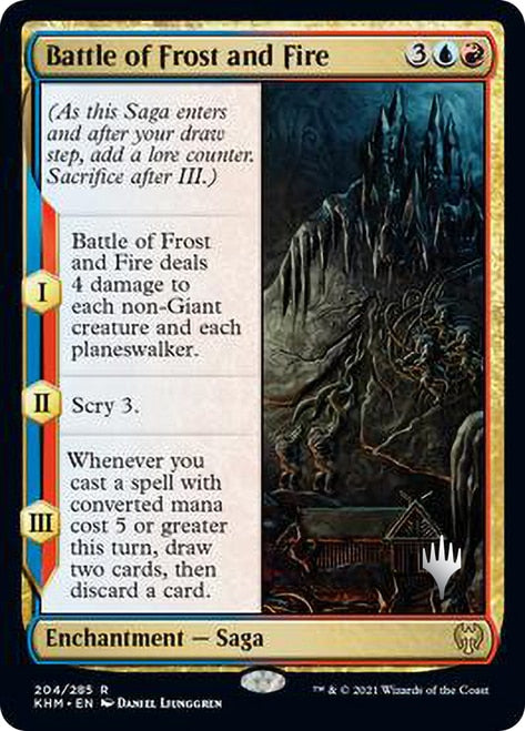 Battle of Frost and Fire [Kaldheim Promo Pack] | Cracking-Singles