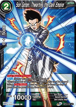 Son Goten, Thwarting the Dark Empire (Uncommon) [BT13-127] | Cracking-Singles