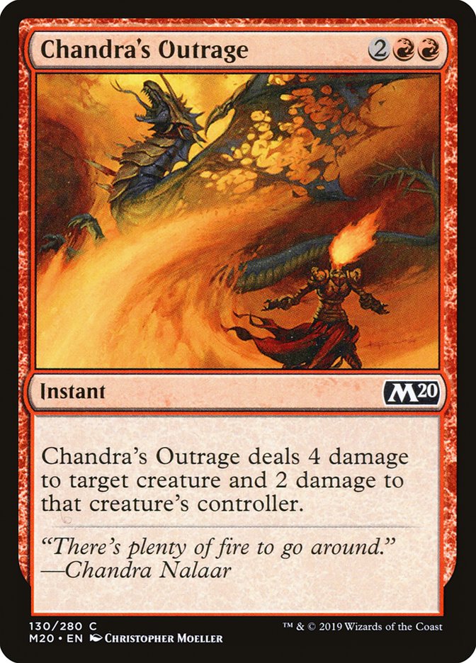 Chandra's Outrage [Core Set 2020] | Cracking-Singles