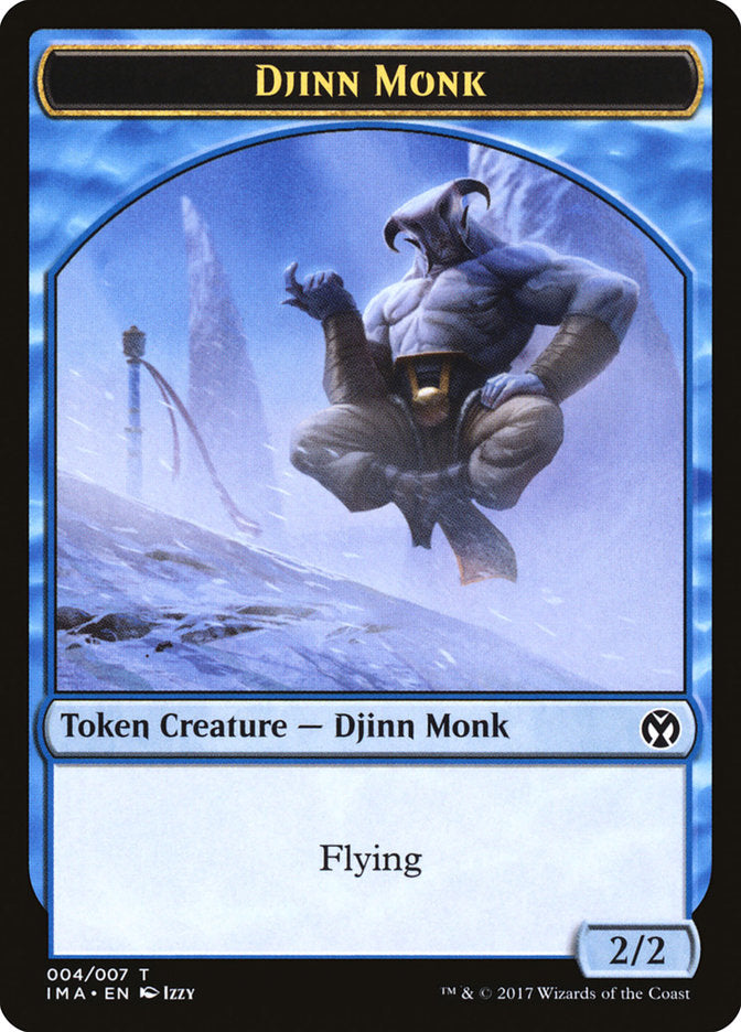 Djinn Monk [Iconic Masters Tokens] | Cracking-Singles