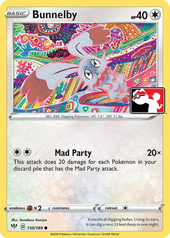 Bunnelby (150/189) [Prize Pack Series One] | Cracking-Singles