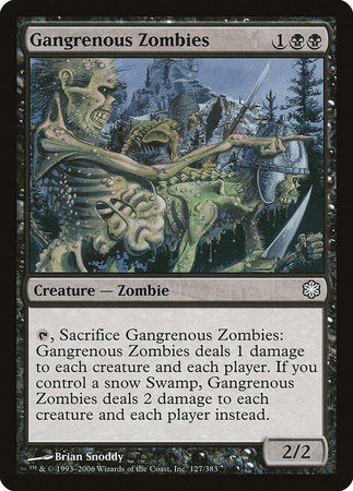 Gangrenous Zombies [Coldsnap Theme Decks] | Cracking-Singles