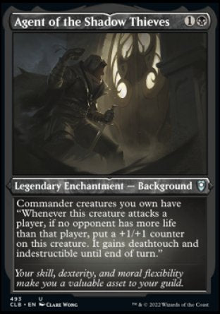 Agent of the Shadow Thieves (Foil Etched) [Commander Legends: Battle for Baldur's Gate] | Cracking-Singles