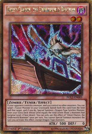 Ghost Charon, the Underworld Boatman [PGL2-EN005] Gold Secret Rare | Cracking-Singles