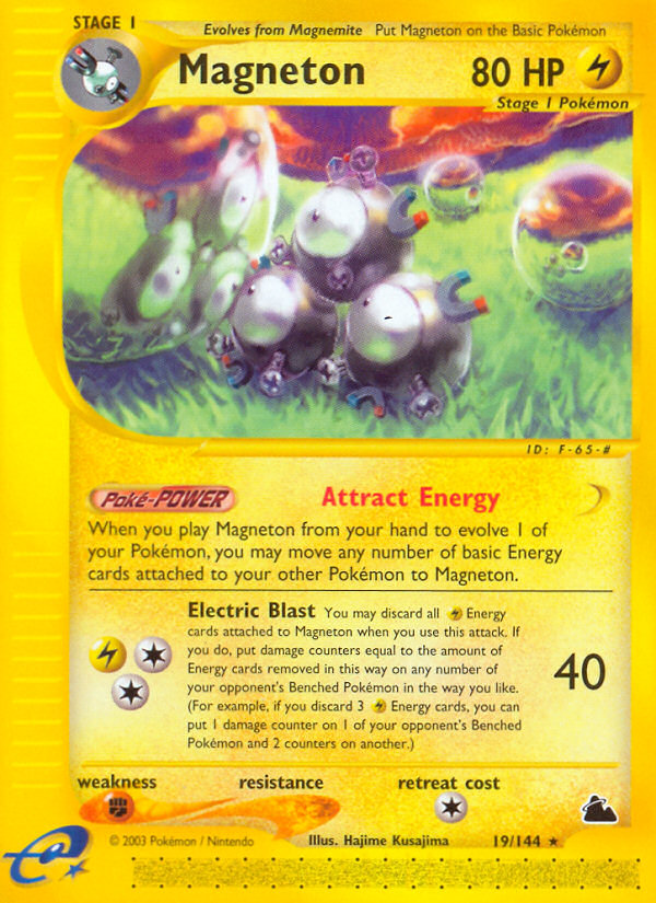 Magneton (19/144) [Skyridge] | Cracking-Singles