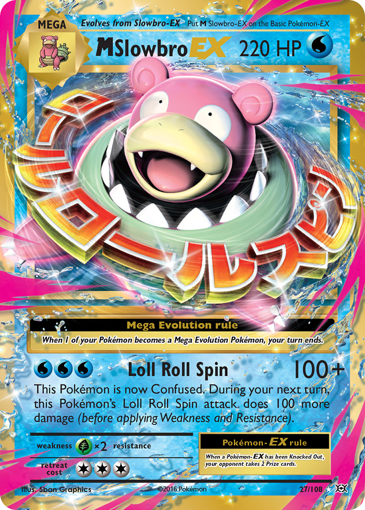 M Slowbro EX (27/108) [XY: Evolutions] | Cracking-Singles