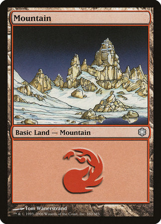 Mountain (380) [Coldsnap Theme Decks] | Cracking-Singles