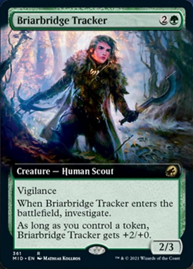 Briarbridge Tracker (Extended) [Innistrad: Midnight Hunt] | Cracking-Singles