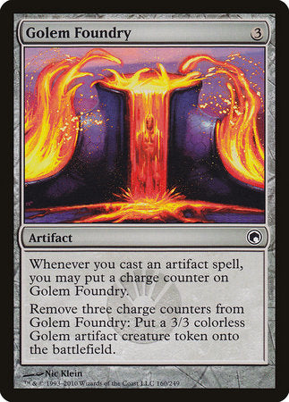 Golem Foundry [Scars of Mirrodin] | Cracking-Singles