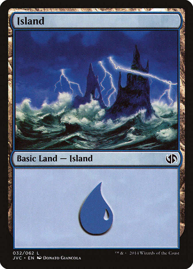 Island (32) [Duel Decks Anthology] | Cracking-Singles