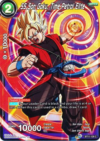 SS Son Goku, Time Patrol Elite [BT11-128] | Cracking-Singles