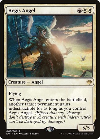 Aegis Angel [Archenemy: Nicol Bolas] | Cracking-Singles