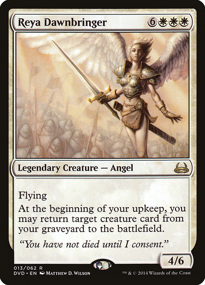 Reya Dawnbringer (Divine vs. Demonic) [Duel Decks Anthology] | Cracking-Singles