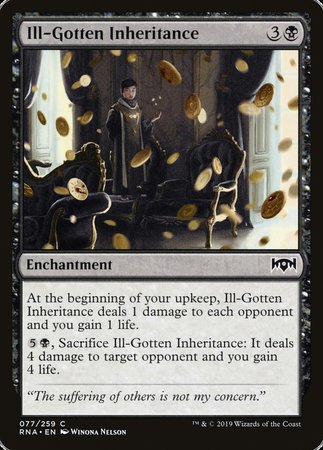 Ill-Gotten Inheritance [Ravnica Allegiance] | Cracking-Singles