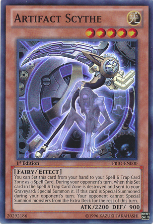 Artifact Scythe [PRIO-EN000] Super Rare | Cracking-Singles