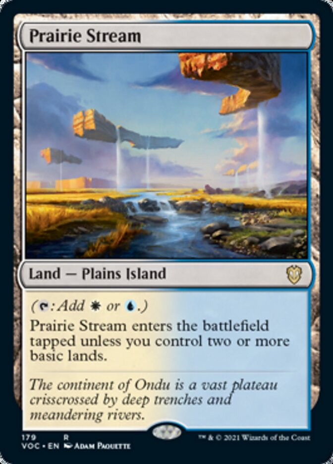 Prairie Stream [Innistrad: Crimson Vow Commander] | Cracking-Singles