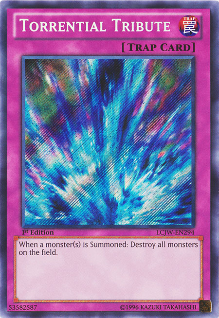 Torrential Tribute [LCJW-EN294] Secret Rare | Cracking-Singles