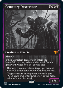 Cemetery Desecrator [Innistrad: Double Feature] | Cracking-Singles