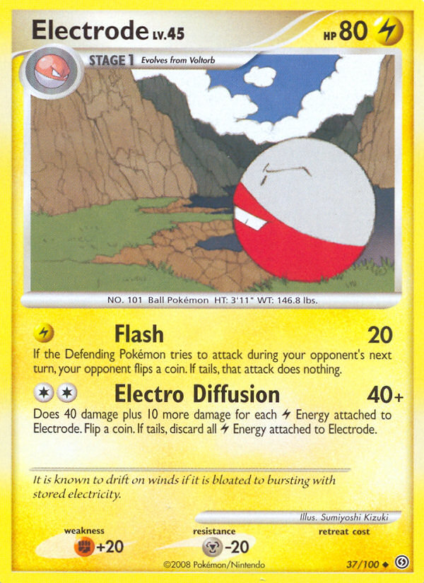 Electrode (37/100) [Diamond & Pearl: Stormfront] | Cracking-Singles