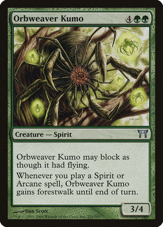 Orbweaver Kumo [Champions of Kamigawa] | Cracking-Singles