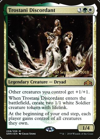 Trostani Discordant [Guilds of Ravnica Promos] | Cracking-Singles