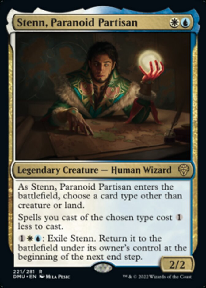 Stenn, Paranoid Partisan [Dominaria United] | Cracking-Singles