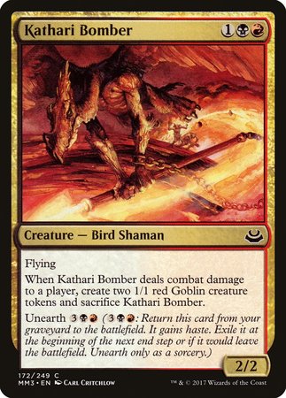 Kathari Bomber [Modern Masters 2017] | Cracking-Singles