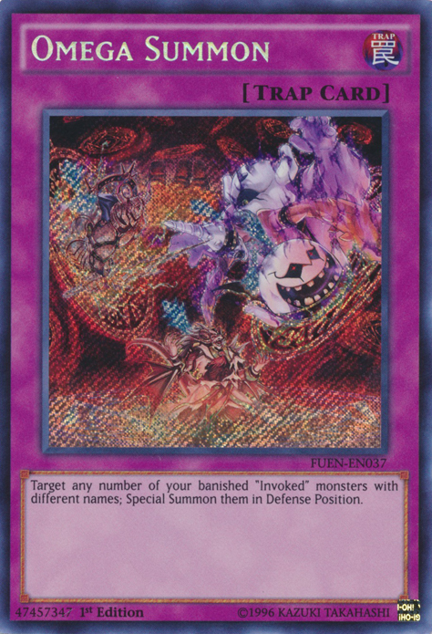 Omega Summon [FUEN-EN037] Secret Rare | Cracking-Singles