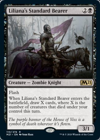 Liliana's Standard Bearer [Core Set 2021] | Cracking-Singles