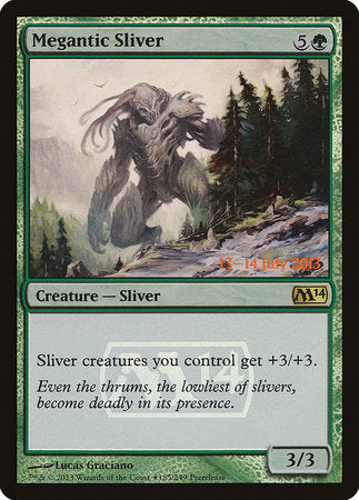 Megantic Sliver [Magic 2014 Promos] | Cracking-Singles