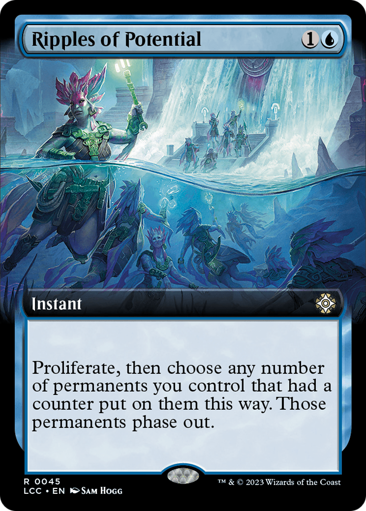 Ripples of Potential (Extended Art) [The Lost Caverns of Ixalan Commander] | Cracking-Singles