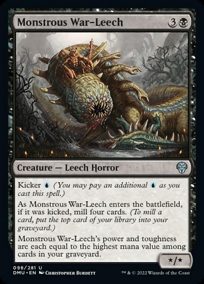 Monstrous War-Leech [Dominaria United] | Cracking-Singles