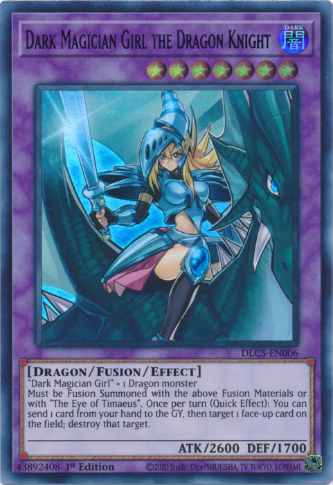 Dark Magician Girl the Dragon Knight (Purple) [DLCS-EN006] Ultra Rare | Cracking-Singles