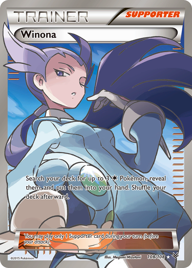 Winona (108/108) [XY: Roaring Skies] | Cracking-Singles