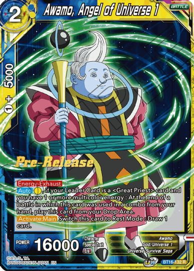 Awamo, Angel of Universe 1 (BT16-132) [Realm of the Gods Prerelease Promos] | Cracking-Singles