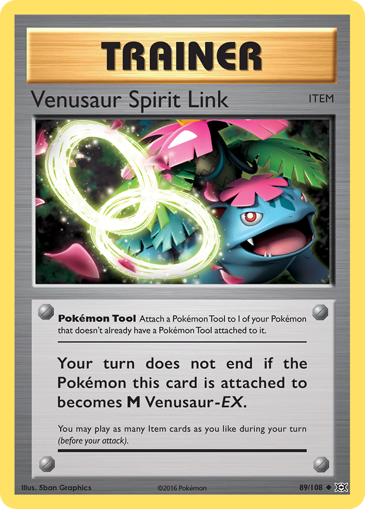 Venusaur Spirit Link (89/108) [XY: Evolutions] | Cracking-Singles