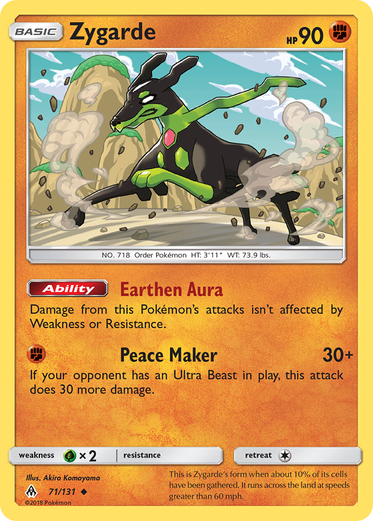 Zygarde (71/131) [Sun & Moon: Forbidden Light] | Cracking-Singles