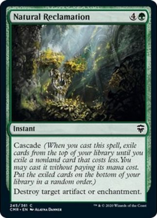 Natural Reclamation [Commander Legends] | Cracking-Singles