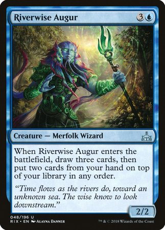 Riverwise Augur [Rivals of Ixalan] | Cracking-Singles