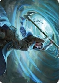 Sea Gate Stormcaller Art Card [Zendikar Rising Art Series] | Cracking-Singles