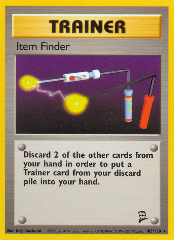 Item Finder (103/130) [Base Set 2] | Cracking-Singles