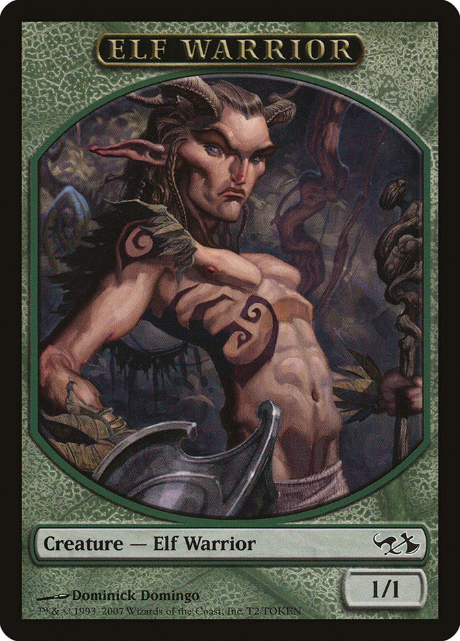 Elf Warrior Token [Duel Decks: Elves vs. Goblins Tokens] | Cracking-Singles