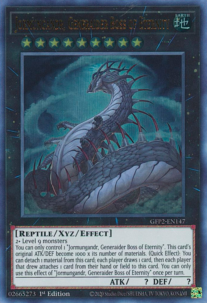 Jormungandr, Generaider Boss of Eternity [GFP2-EN147] Ultra Rare | Cracking-Singles