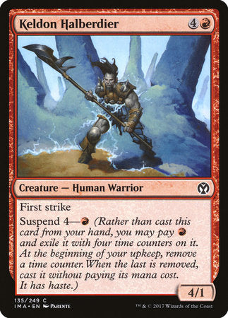 Keldon Halberdier [Iconic Masters] | Cracking-Singles